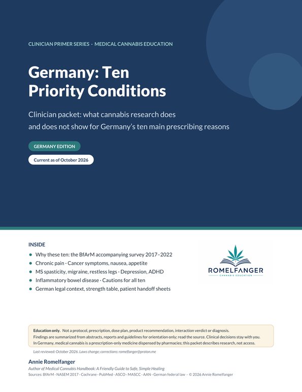 Cover of English - Germany Priority Conditions Packet