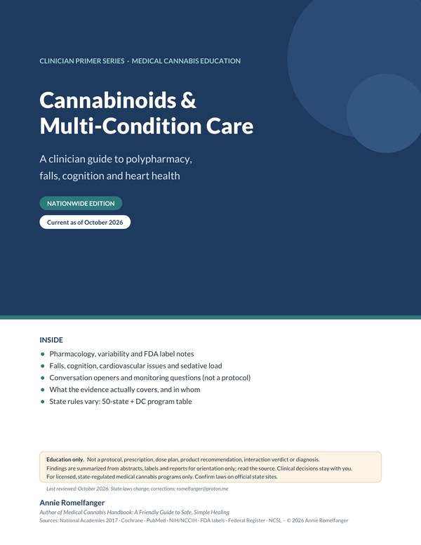 Cover of Cannabinoids & Multi-Condition Care